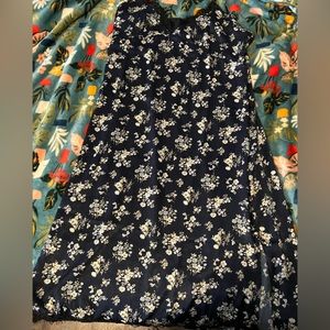 Kenzie Satin Floral Slip midi dress